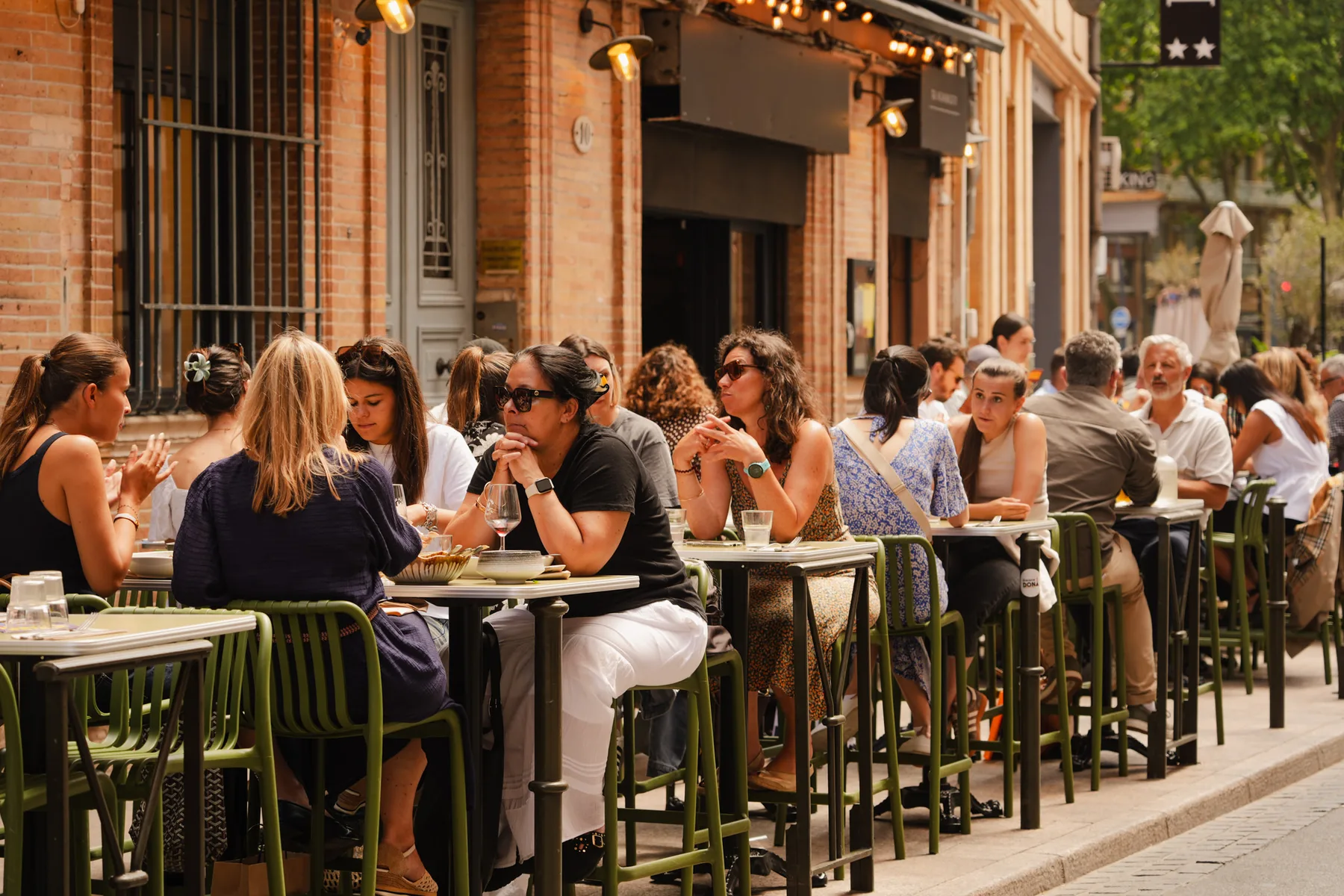 Terrasse du Bistroquet Toulouse, restaurant en centre-ville